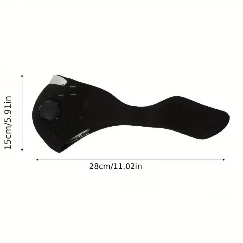 1pc Face Mask With Detachable  - Anti Pollution Mask recension och pris