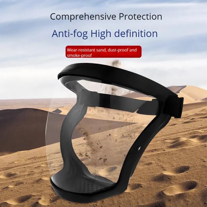 Transparent Full Faceshield Re - Anti Pollution Mask recension och pris