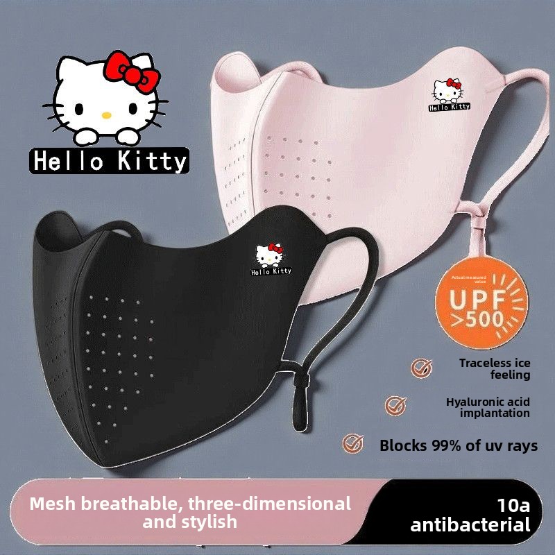 Cute Hello Kitty Print Face Ma - Cloth Face Mask Washable recension och pris