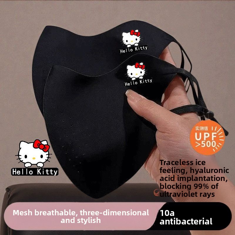 Cute Hello Kitty Print Face Ma - Cloth Face Mask Washable recension och pris