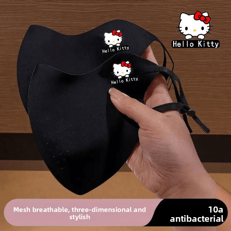 Cute Hello Kitty Print Face Ma - Cloth Face Mask Washable recension och pris