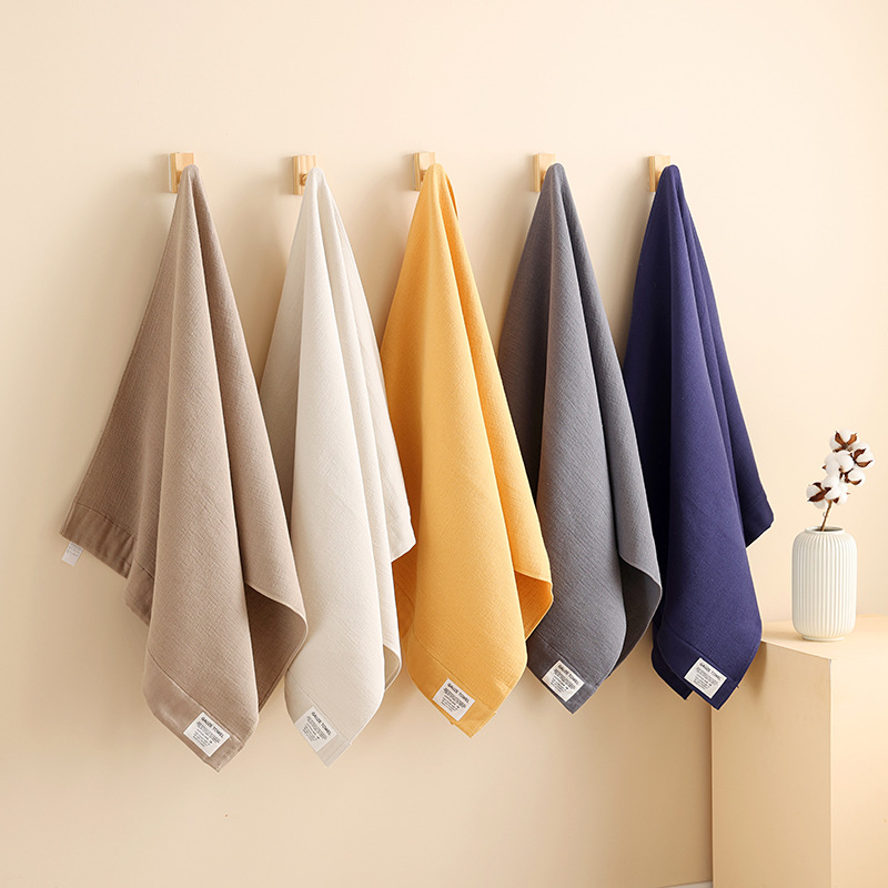 2/5Pcs Cotton Bath Towels Set  - Cloth Face Mask Washable recension och pris