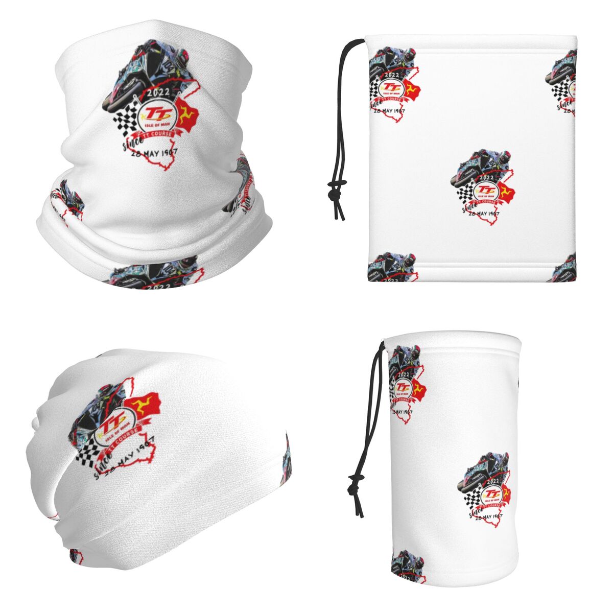 Isle Of Man TT Races Multifunc - Neck Gaiter Face Cover recension och pris
