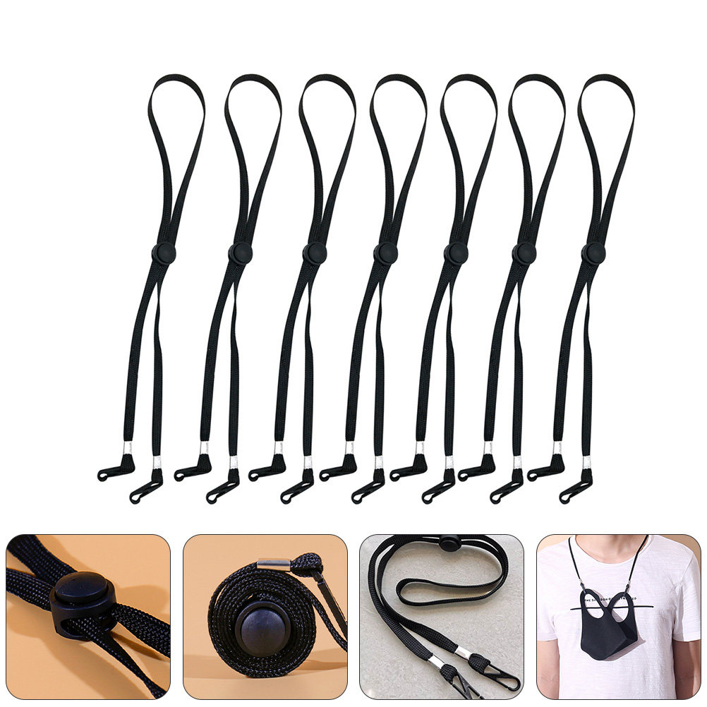 12Pcs Anti-Fall Face Mask Lany - Mask Lanyard Adjustable recension och pris