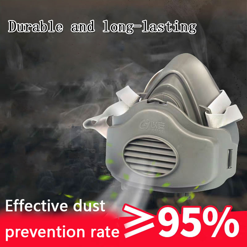 House Clean Work Safety Rubber - Respirator Half Face recension och pris