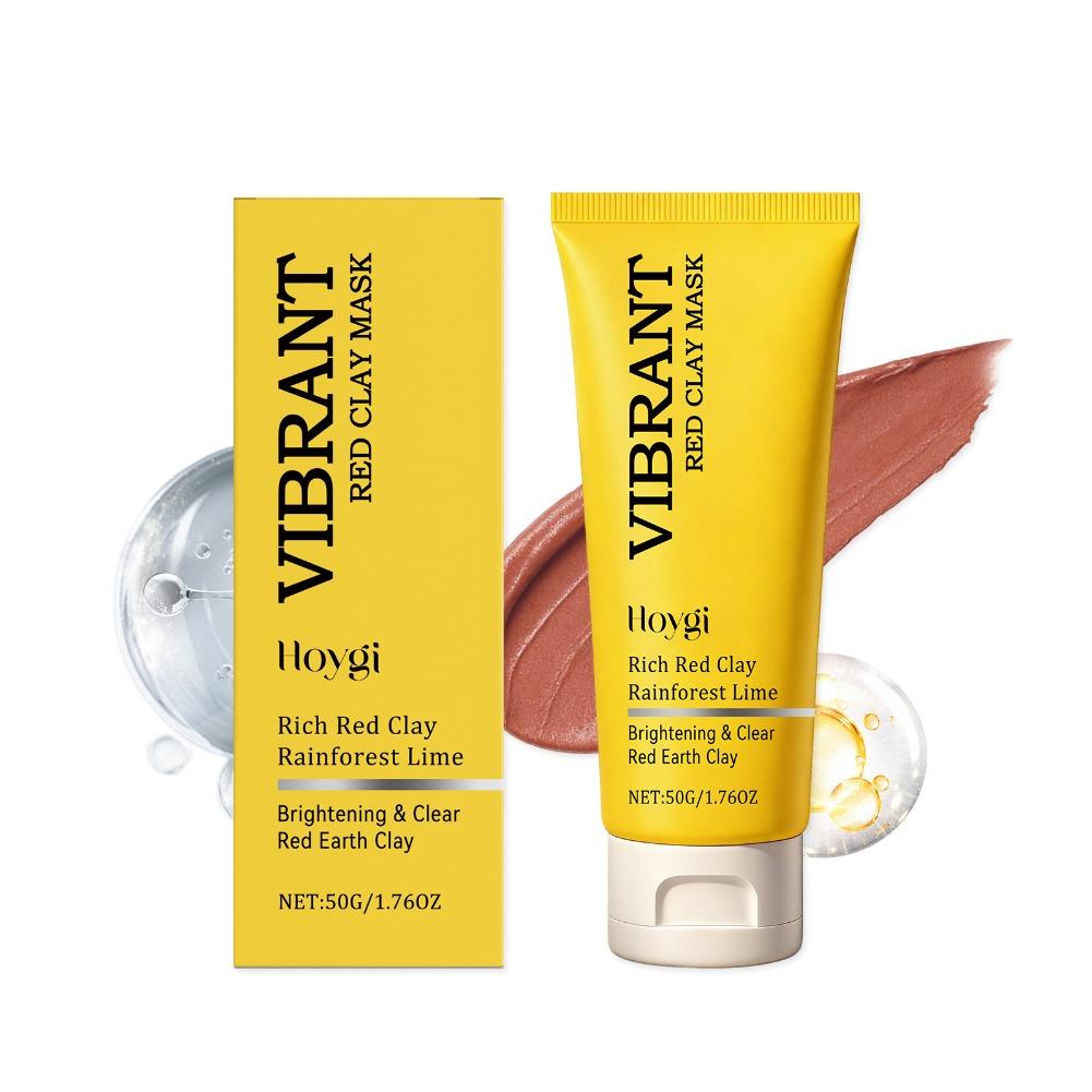 Vibrant Red Clay Mask - Natura - Dust Mask Construction recension och pris
